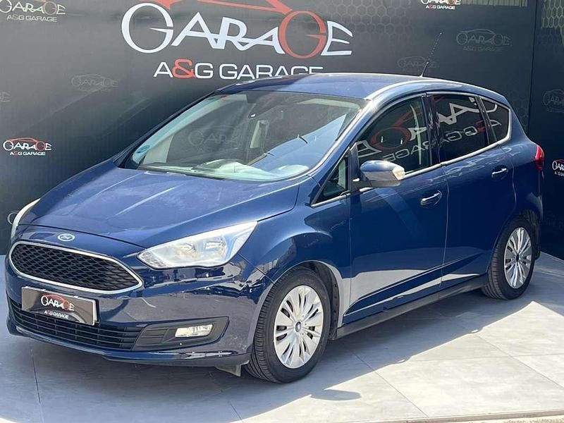 Usado Ford Grand C-Max Trend+ 95 CV (69 kW) 2017 Azul Monovolumen