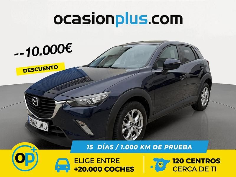 Usado Mazda CX-3 Style+ 105 CV (77 kW) 2017 Azul SUV