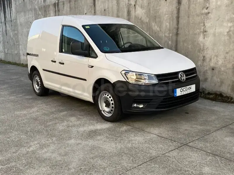 Usado VW Caddy Edition 102 CV (75 kW) 2020 Blanco Monovolumen