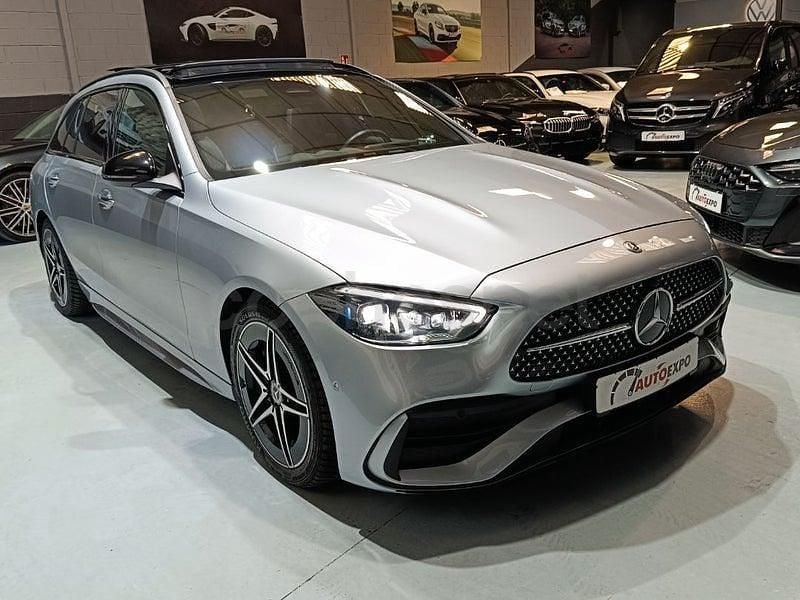 Usado Mercedes C300e 265 CV (194 kW) 2022 Gris / plata Familiar
