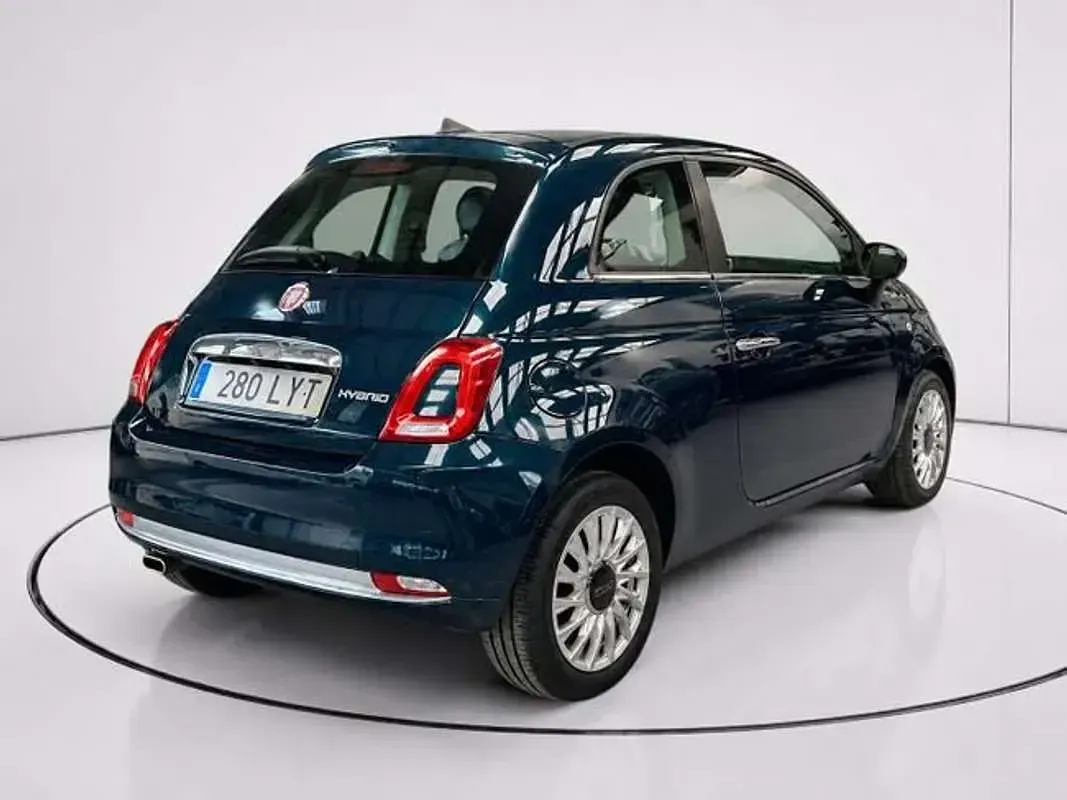 Usado Fiat 500 Dolcevita 71 CV (52 kW) 2022 Azul Utilitario