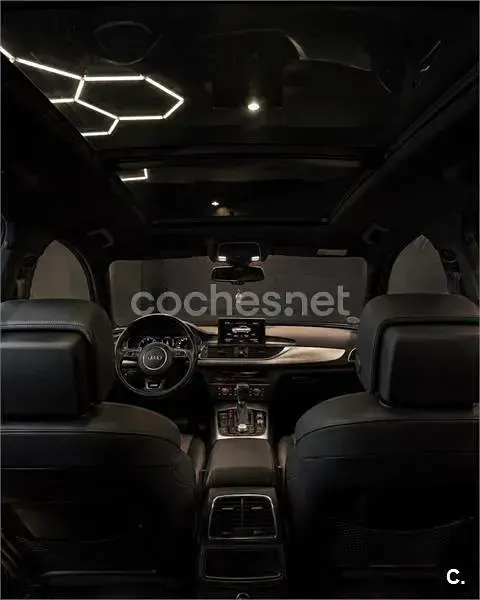 Usado Audi A6 S-Line 204 CV (150 kW) 2013 Negro Familiar
