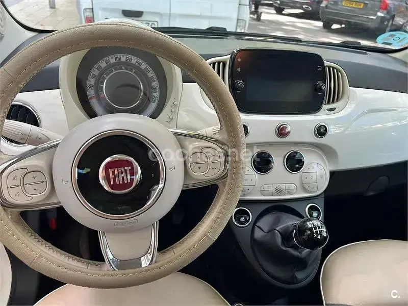 Usado Fiat 500 Mirror 69 CV (50 kW) 2018 Blanco Berlina