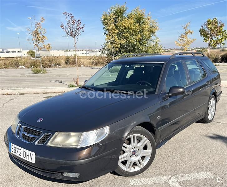 Usado Saab 9-5 Vector 150 CV (110 kW) 2005 Negro Familiar