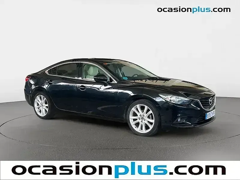 Usado Mazda 6 Luxury 150 CV (110 kW) 2013 Negro Berlina