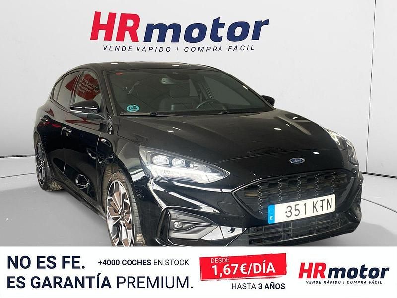 Usado Ford Focus ST-Line 125 CV (91 kW) 2019 Negro Berlina