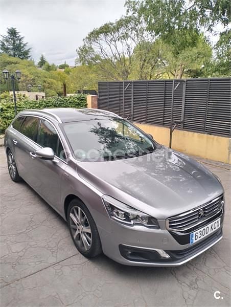 Gris / plata Usado 2017 Peugeot 508 GT-line Familiar | 11.700 € (Precio justo) - Imagen 1/4