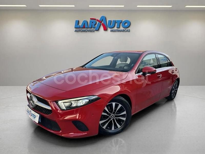 Rojo Usado 2019 Mercedes A180 Berlina | 20.899 € (Precio justo) - Imagen 1/4