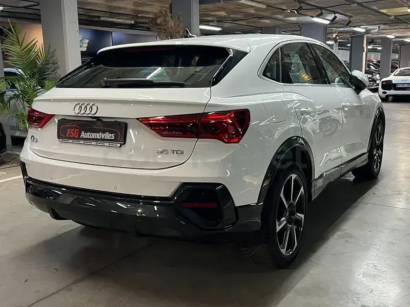 Usado Audi Q3 Sportback S-Line 150 CV (110 kW) 2020 Blanco SUV