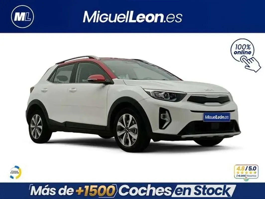 Usado Kia Stonic 120 CV (88 kW) 2021 Blanco SUV
