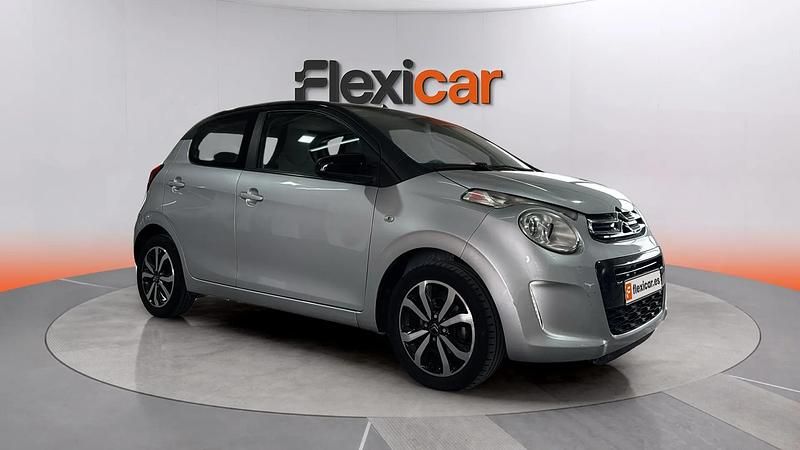Usado Citroën C1 PureTech 82 CV (60 kW) 2017 Gris Utilitario