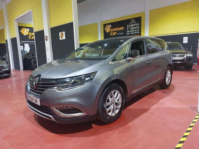 Gris Usado 2016 Renault Espace Zen Monovolumen | 16.490 € (Precio justo) - Imagen 1/4