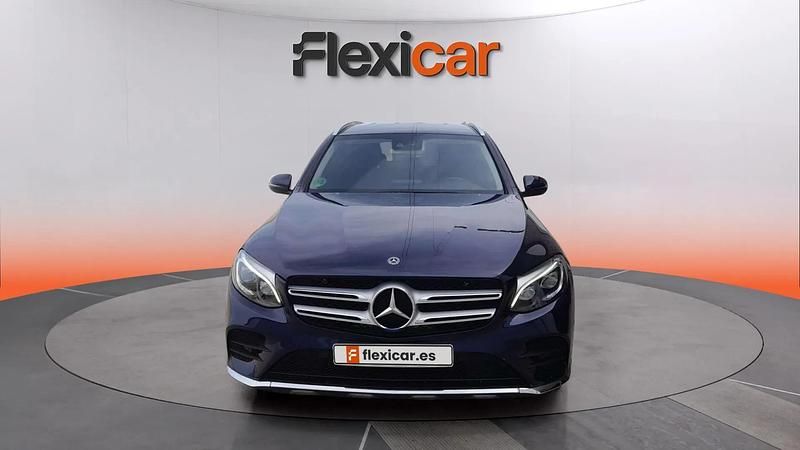 Usado Mercedes GLC220 171 CV (125 kW) 2018 Azul SUV