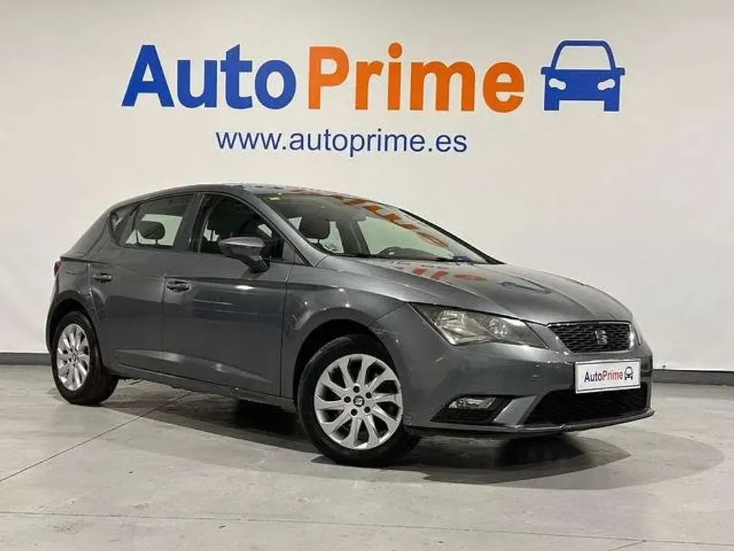 Usado Seat Leon Style 105 CV (77 kW) 2013 Azul Utilitario
