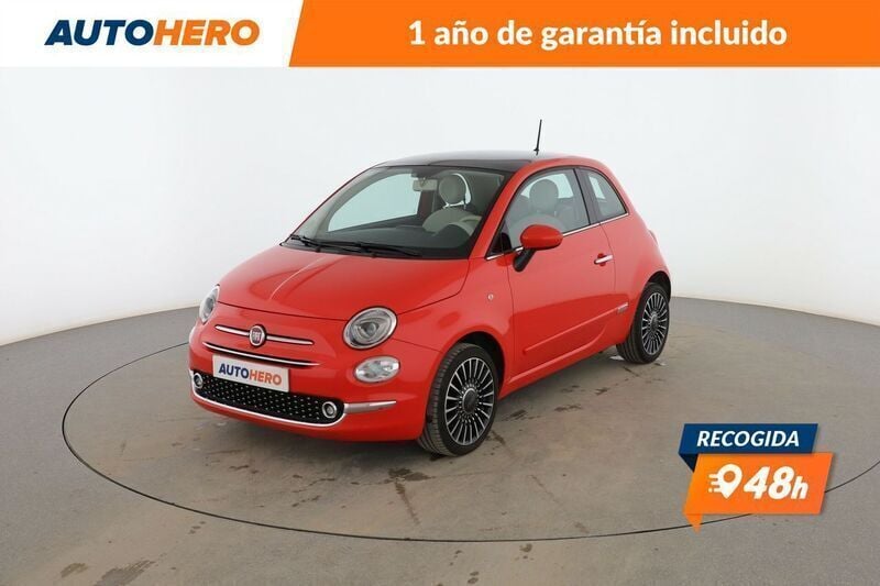 Rojo Usado 2017 Fiat 500 Lounge Utilitario | 8699 € (Buen precio) - Imagen 1/3