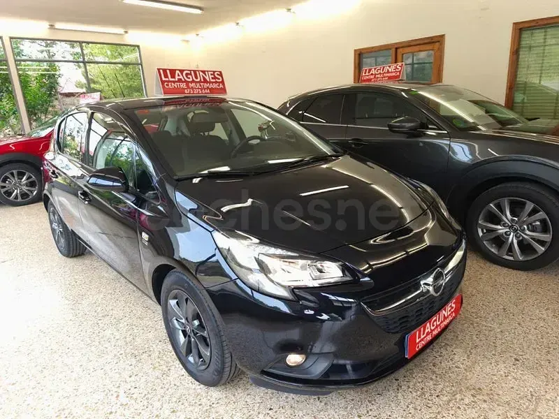 Usado Opel Corsa 90 CV (66 kW) 2019 Negro Utilitario