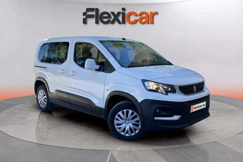 Blanco Usado 2021 Peugeot Rifter Active Monovolumen | 15.490 € (Precio justo) - Imagen 1/4