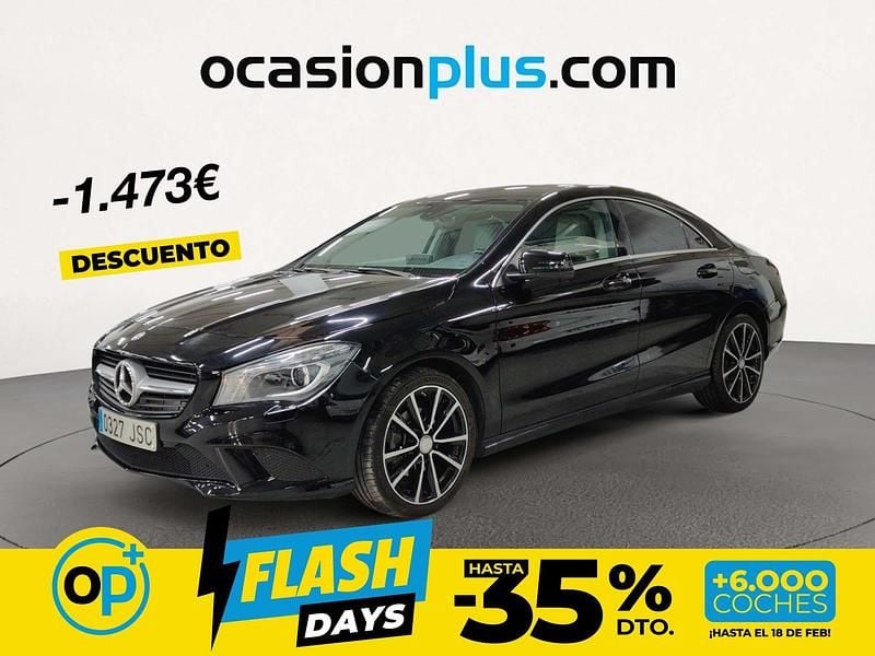 Negro Usado 2016 Mercedes CLA200 Berlina | 18.417 € (Buen precio) - Imagen 1/4