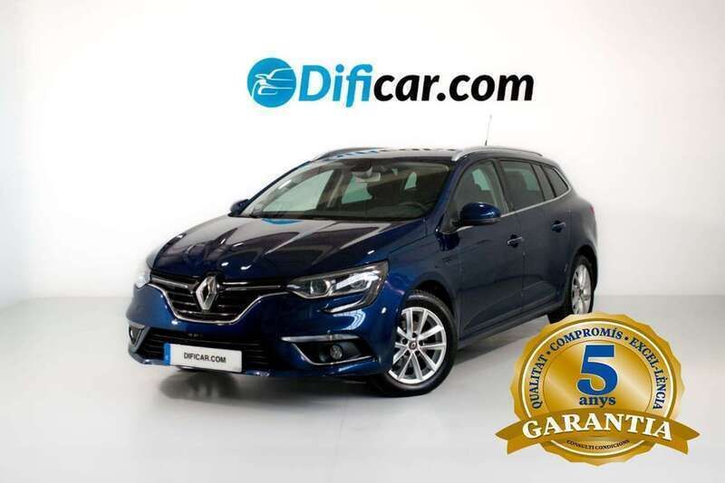 Azul Usado 2018 Renault Mégane GrandTour LIMITED Familiar | 13.490 € (Precio justo) - Imagen 1/4