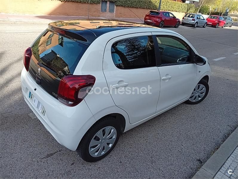 Usado Peugeot 108 Active 72 CV (52 kW) 2019 Blanco Berlina
