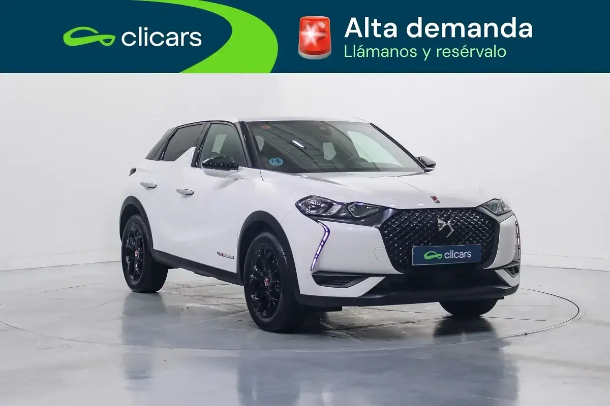 Usado DS Automobiles DS3 Crossback Performance 100 CV (73 kW) 2021 Blanco SUV