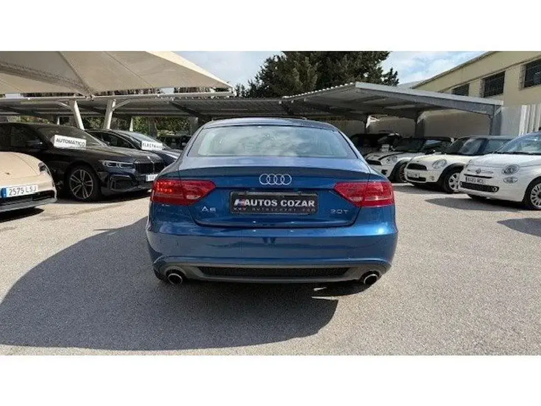 Usado Audi A5 Sportback S-Line 180 CV (132 kW) 2010 Azul Utilitario