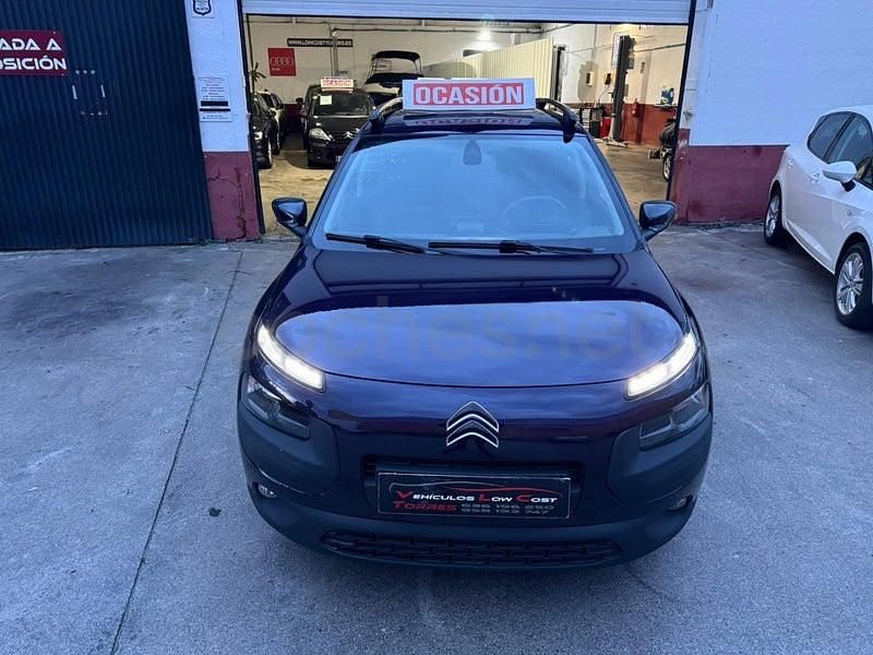 Usado Citroën C4 Cactus Feel 92 CV (67 kW) 2015 Azul Utilitario