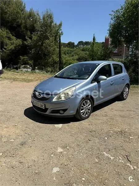 Usado Opel Corsa Enjoy 80 CV (58 kW) 2009 Azul Utilitario