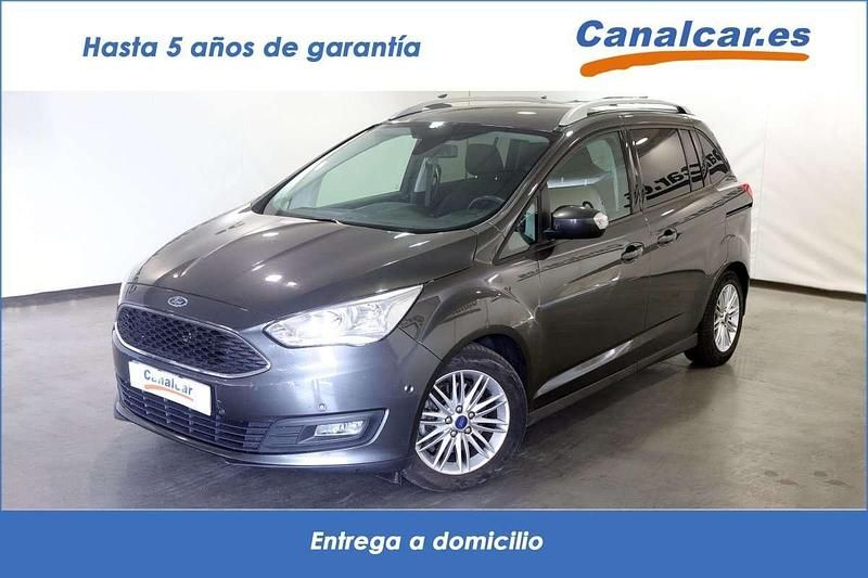 Blanco Usado 2017 Ford Grand C-Max Trend+ Monovolumen | 9651 € (Super precio) - Imagen 1/4