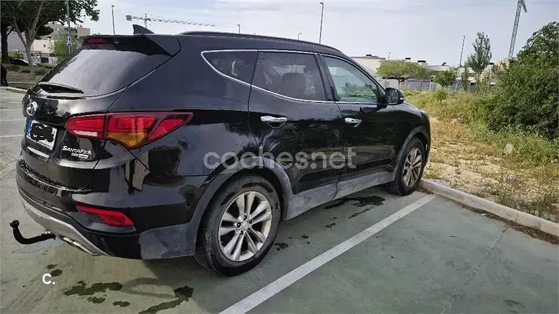 Usado Hyundai Santa Fe 197 CV (144 kW) 2016 Negro SUV