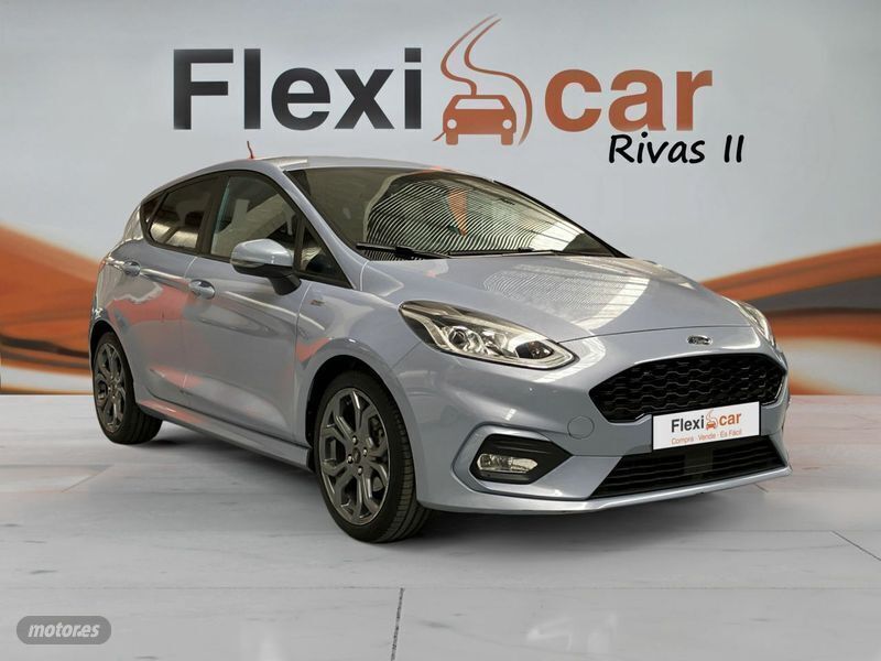 Azul Usado 2021 Ford Fiesta ST-Line Utilitario | 14.990 € (Caro) - Imagen 1/4