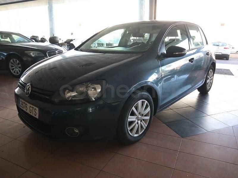 Usado VW Golf VI 105 CV (77 kW) 2011 Azul Utilitario