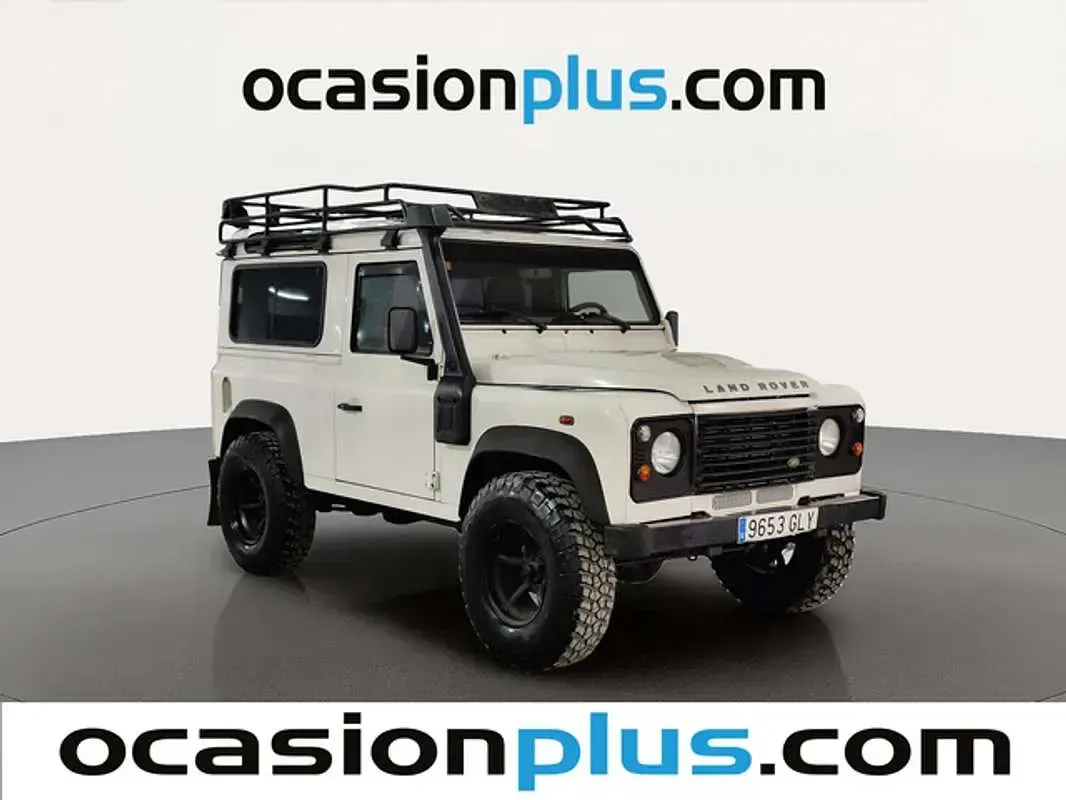 Usado Land Rover Defender 122 CV (89 kW) 2009 Blanco SUV