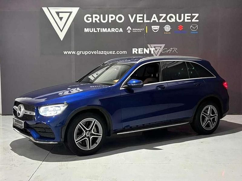 Usado Mercedes GLC200 163 CV (119 kW) 2020 Azul SUV