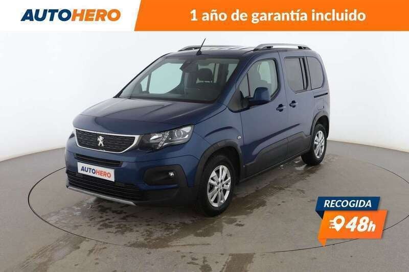 Azul Usado 2021 Peugeot Rifter Allure Monovolumen | 17.332 € (Buen precio) - Imagen 1/3