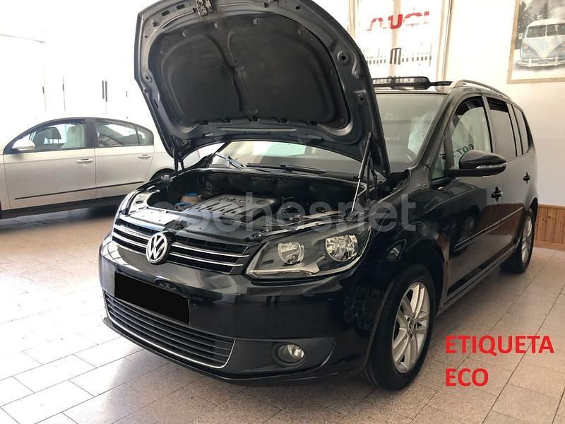 Negro Usado 2012 VW Touran Advance Monovolumen | 13.500 € (Caro) - Imagen 1/4