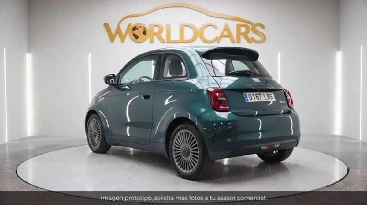 Usado Fiat 500e Icon 86 kW (118 CV) 2022 Verde Utilitario