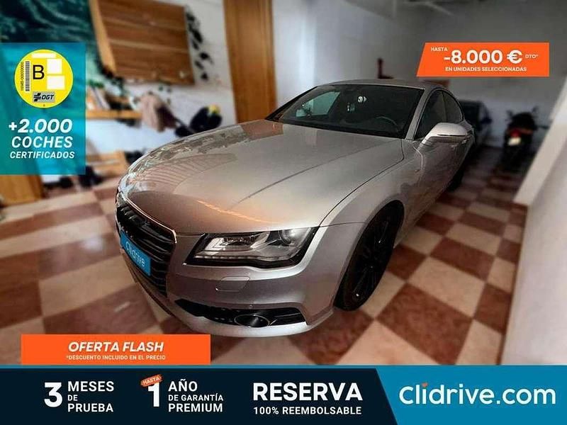 Usado Audi A7 Sportback Premium 245 CV (180 kW) 2014 Gris Utilitario