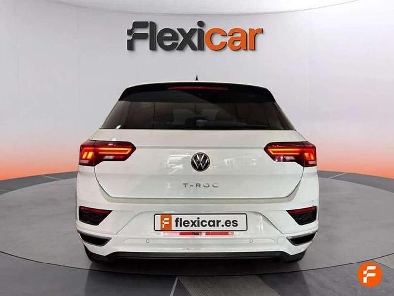 Usado VW T-Roc 110 CV (80 kW) 2021 Blanco SUV