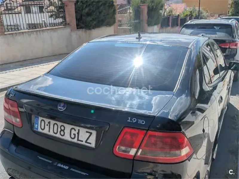 Usado Saab 9-3 Vector 150 CV (110 kW) 2009 Negro Berlina