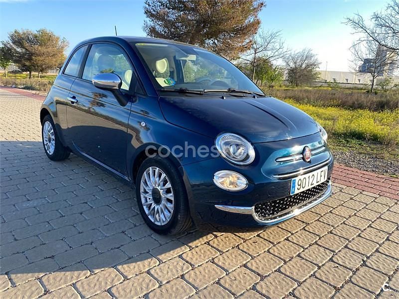 Usado Fiat 500 Dolcevita 70 CV (51 kW) 2020 Azul Berlina