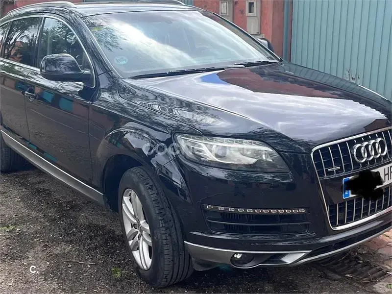 Usado Audi Q7 Advanced 204 CV (150 kW) 2013 Negro SUV