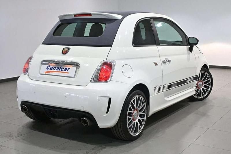 Usado Abarth 500C 140 CV (102 kW) 2015 Blanco Descapotable