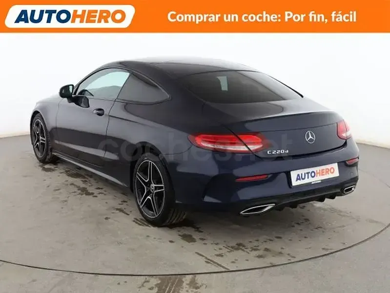 Usado Mercedes C220 194 CV (142 kW) 2020 Azul Coupe