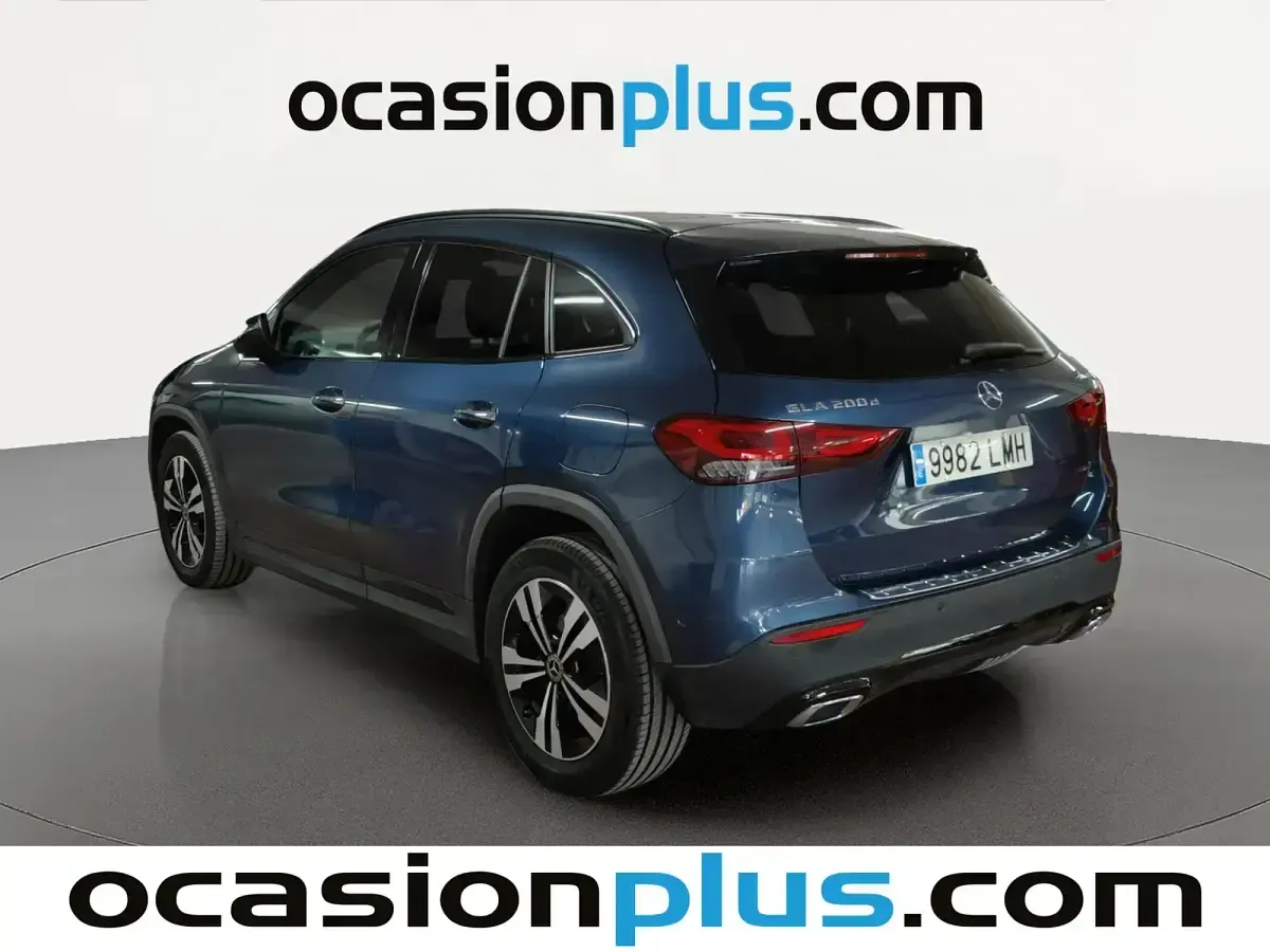 Usado Mercedes GLA200 150 CV (110 kW) 2021 Azul SUV