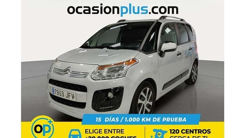 Gris Usado 2015 Citroën C3 Picasso Seduction Monovolumen | 6990 € (Precio justo) - Imagen 1/4
