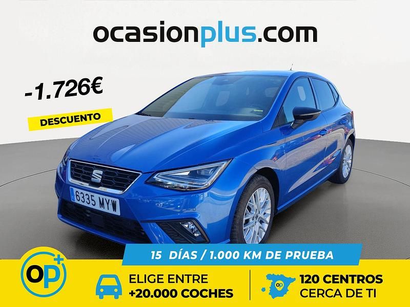 Usado Seat Ibiza FR 115 CV (84 kW) 2025 Azul Utilitario