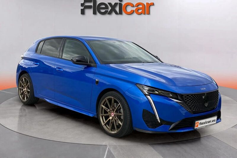 Azul Usado 2021 Peugeot 308 GT Berlina | 19.490 € (Precio justo) - Imagen 1/4