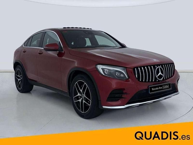 Usado Mercedes GLC250 211 CV (155 kW) 2017 Rojo Coupe