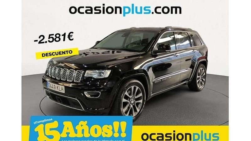 Negro Usado 2018 Jeep Grand Cherokee Overland SUV | 25.819 € (Super precio) - Imagen 1/4